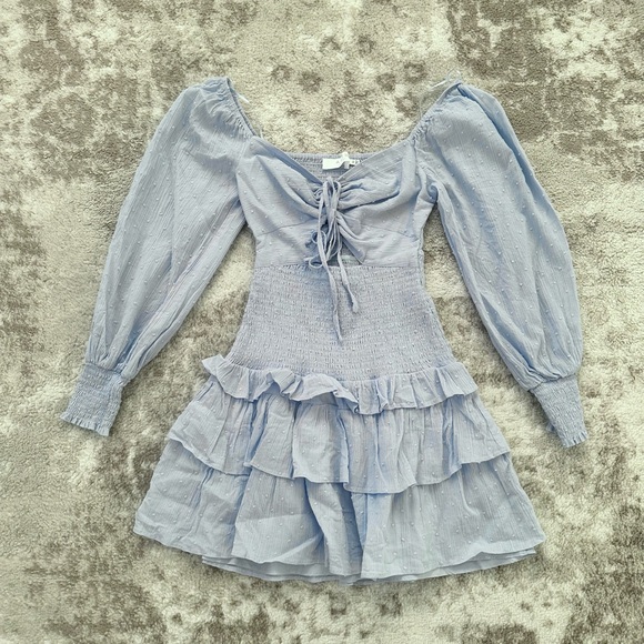 ASTR The Label periwinkle dress - Picture 3 of 9